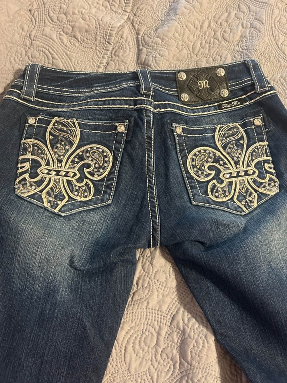 MISS ME BOOT CUT JEANS
